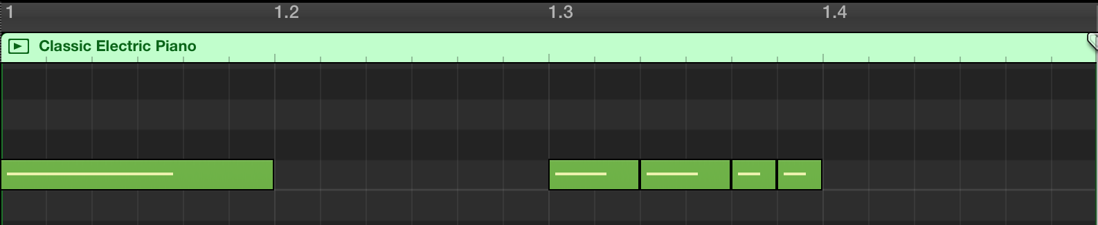 Quater Note Triplet MIDI Note 1